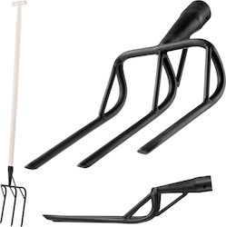 Strong Steel Soil Loosening Aeration Pitchfork Without Handle Strong Steel Soil Loosening Aeration Pitchfork Without Handle