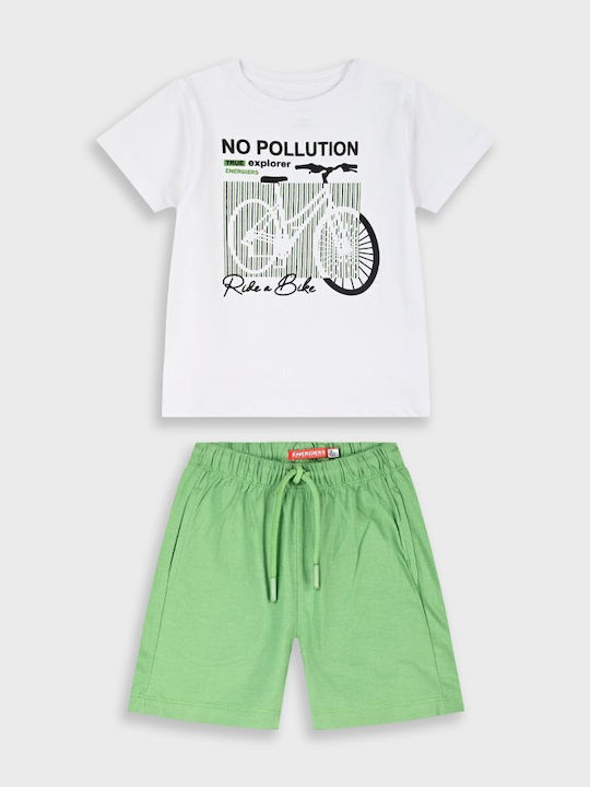 Energiers Kinderbekleidungsset mit Shorts Somme...