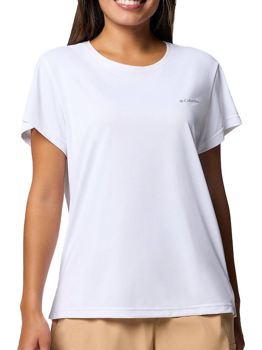 Columbia Bluevista Hill Crew Women's T-shirt White