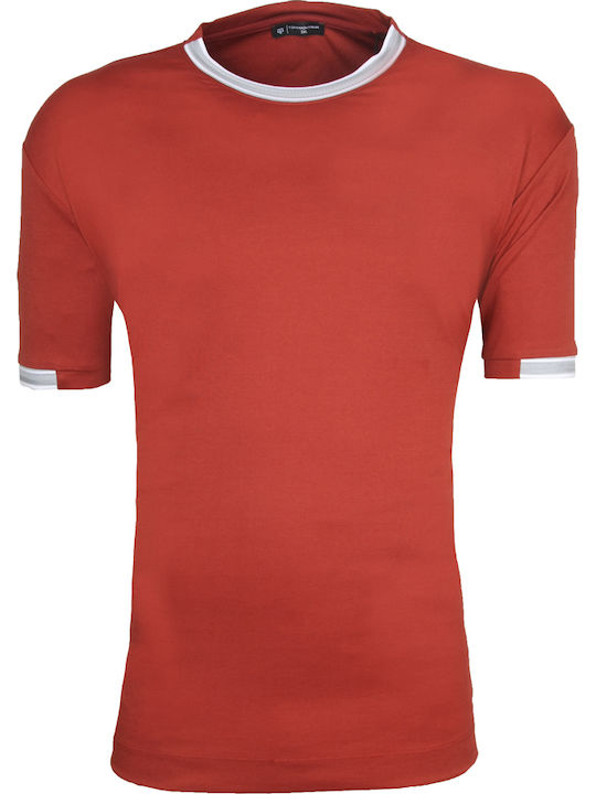 Short Sleeve Coral Blouse