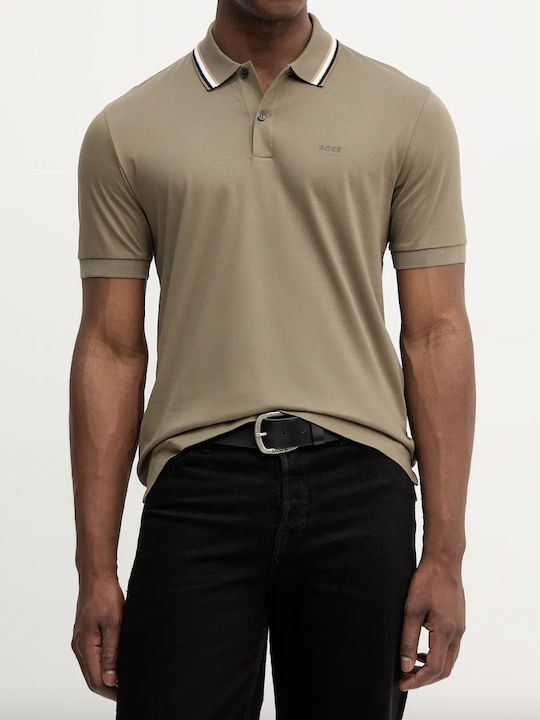 Boss Penrose 38 Polo Herrenblusen Beiges