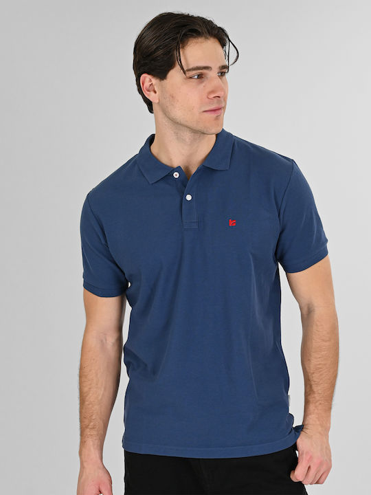 Rebase Polo Μπλούζα Indigo