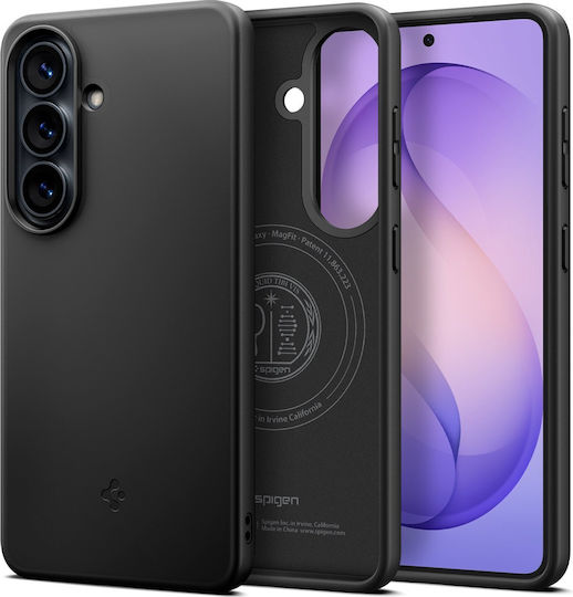 Spigen Thin Fit Back Cover Plastic / Silicon 1mm Negru (Galaxy S26+)