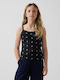 Kids Sleeveless Blue Top