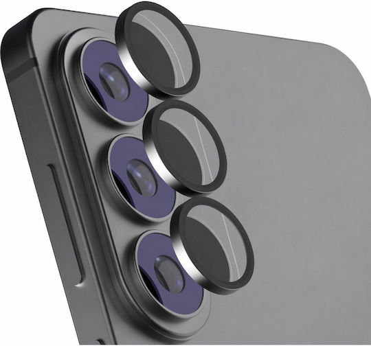 Spacecase Quickfit Προστασία Κάμερας Tempered Glass Μαύρο για το Galaxy S26