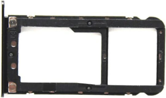 Sim Tray Xiaomi Redmi 5 Black Gold 008729