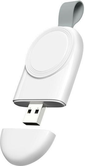 Wireless Charger Smart Watch Flippy Compatible Apple Iwatch 1-9 Magnetic Usb-a Port Interface Cable-free Directly To Dock Computer Black