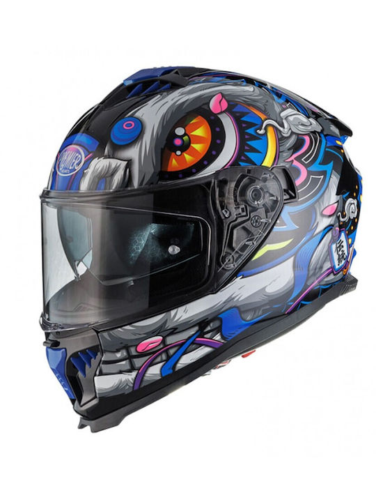 Premier Typhoon LY18 Κράνος Μηχανής Full Face ECE 22.06 1650gr με Pinlock και Sunvisor