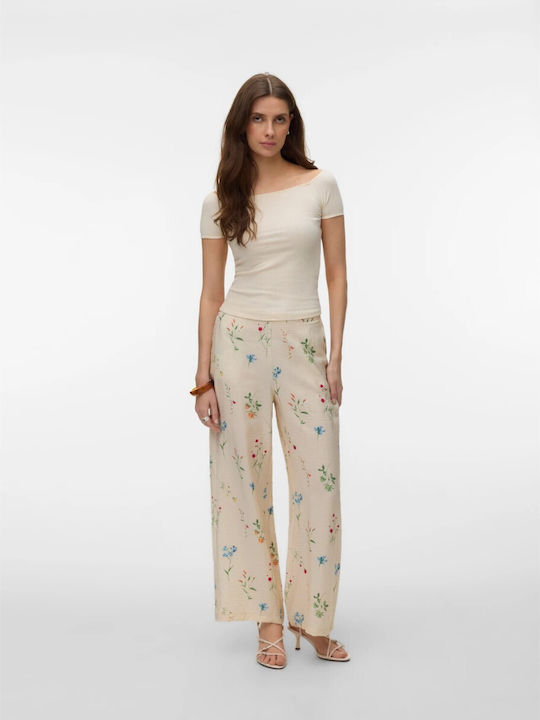 Vero Moda Vero Moda Damen Stoffhose Beiges
