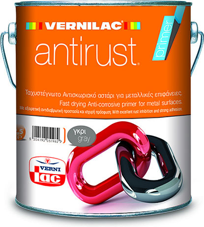 Vernilac Antirust Primer Αστάρι Κατάλληλο για Μέταλλο 0.375lt