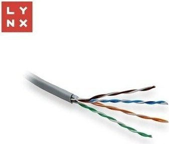 Lynx Direct Attach Copper Cat.5e Gigabit Network Cable Ethernet 305m Gray