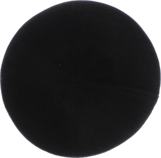 Women's Beret Buticcochet Made Acrylic Viscose Solid Color One Size Black Bsc754