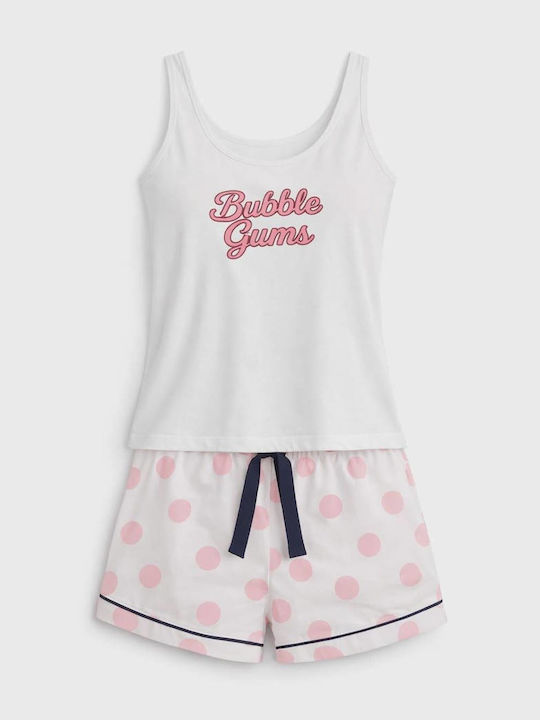 Elite Sommer Baumwollenes Babydoll Ecru