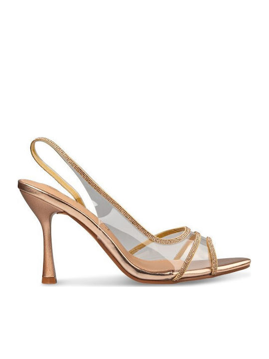 Stiletto Pumps Gold