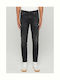 Men's Jeans Pants With Slim Fit Black