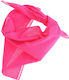 Bandana Din Bumbac Mărime 55 X 55 Cm ButicCochet Culoare Solidă Fucsia Es2251