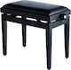 Soundsation Sbh100p Sbk Adjustable Piano Stool