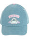 Cool Club Kids' Jockey Fabric Blue Hat