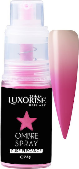 Ombre Spray Nail Art Luxorise Pure Elegance Roz Bebeluș