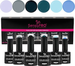 Set 6 Oje Semipermanente 10ml SensoPro Milano Dream Baby