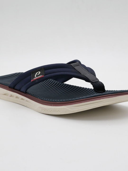 Pegada Men's Flip Flops Blue