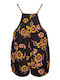 Women's Black One-piece Jumpsuit