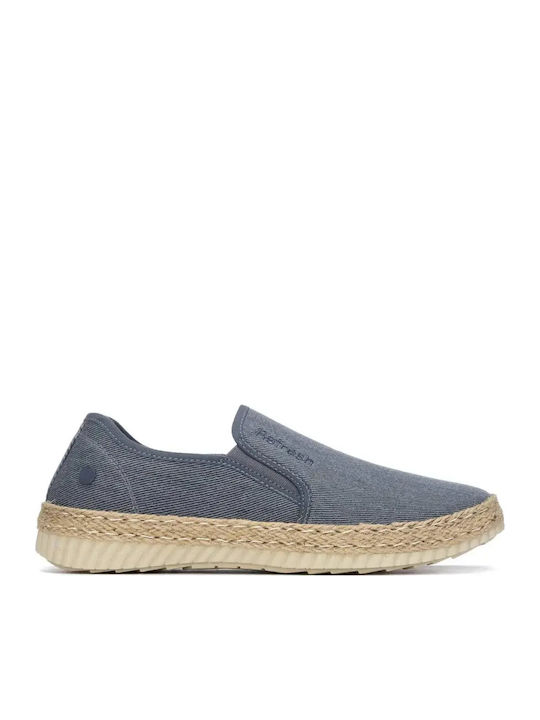 Canvas Men's Slip-On Blue