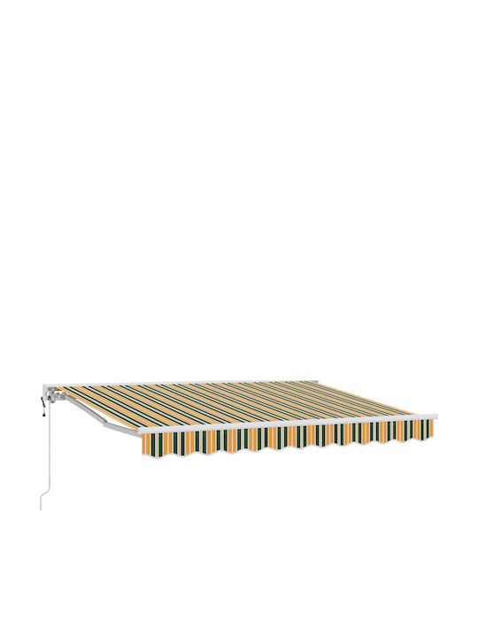 vidaXL Terrasse Zelt mit LEDs Grüne 3x2.5m