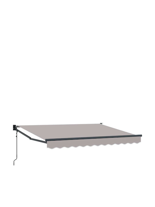 vidaXL Terrace Gray Tent 3.5x2m