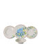 Dinnerware Set Plates Sunny Grove Set 24pcs 520zno1102 Multi Hermia 24pcs Porcelain