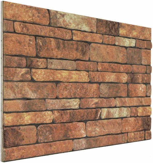 Vidaxl Wall Panels 10 Pieces Brown White 100 X 50 Cm Eps Foam