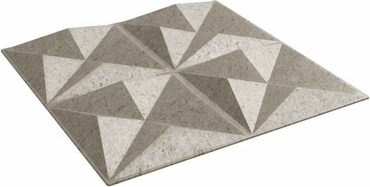 Vidaxl Wall Panels 24 Pcs Origami Concrete 50 X 50 Cm Polystyrene Xps