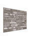 Vidaxl Πάνελ Τοίχου 10 Pcs Σκούρο Γκρι 100 X 50 Cm Αφρός Eps
