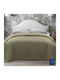 Isadore Lorraine Ultrasonic Coverlet Single Beige 160x240cm