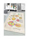 Conceptum Hypnose Kinderteppich Mehrfarbig 60x150cm