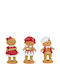 Figoura Cookie 3 Designs 6x4 5x16cm