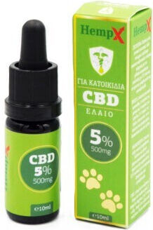 HempX Enecta Hundöl 10ml für Angst- und Stressbewältigung