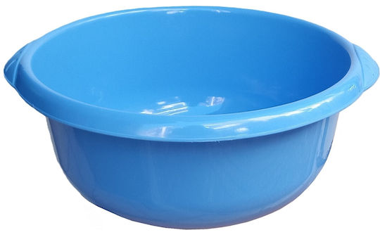 Nektarplast Λεκάνη Στρογγυλή 30x30x12εκ. Χωρητικότητας 4lt Γαλάζια