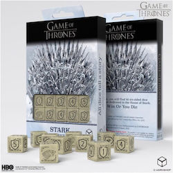 Game Thrones Stark Комплект От 10 Зарове d6 Game Thrones Stark Комплект От 10 Зарове d6