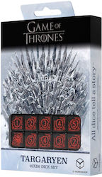 Set Zaruri 10xd6 Game Thrones Targaryen