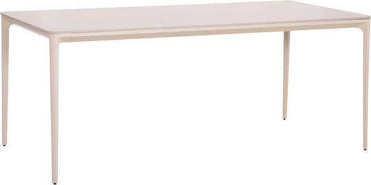 Stad Τραπεζαρίας Μπεζ 180x90x75εκ. Stad Τραπεζαρίας Μπεζ 180x90x75εκ.