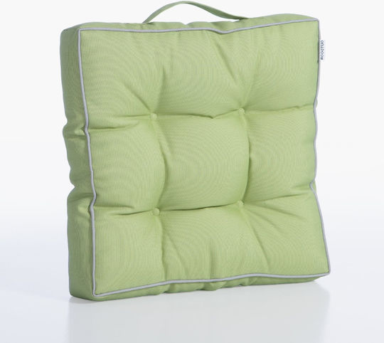 Nef-Nef Homeware Възглавница за под Samba Samba Зелена 45x45 см
