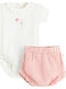 Cool Club Set Baby Bodysuits White 2 Pieces