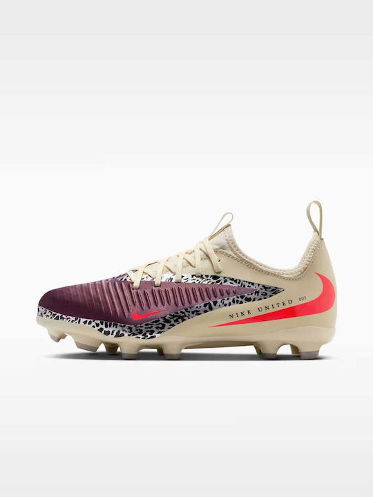 Kids Soccer Cleats Phantom Molded Red