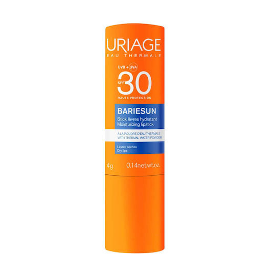 Uriage Bariesun Wasserdichtes Sonnencreme für Lippen SPF30 4gr