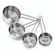 Maxeri Stainless Steel Kitchen Measuring Tool 250ml 4 Pieces