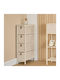 Storage Drawers Made of Metal & Fabric L48xW20xH77cm