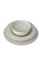 Hermia White Porcelain Dinnerware Set 24pcs