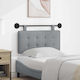 vidaXL Fabric Bed Headboard Cushion Beige 90x55cm