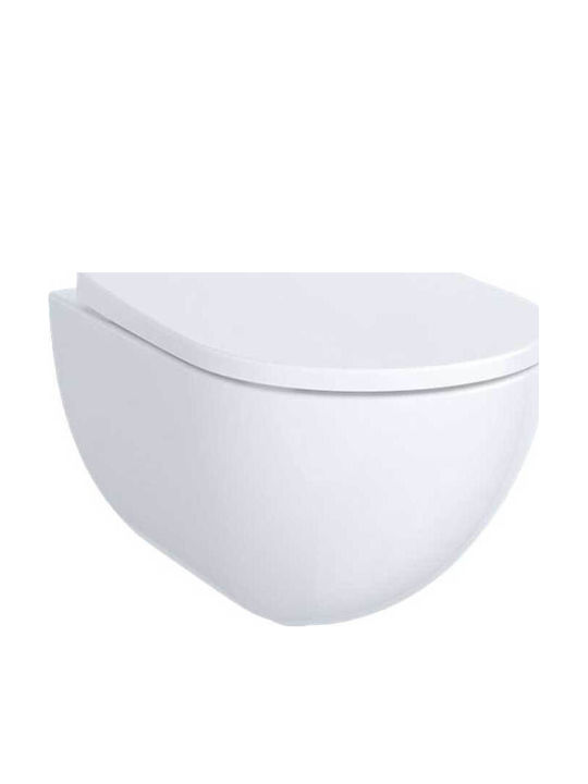 Geberit Λεκάνη Κρεμαστή με Κάλυμμα Soft Close Λευκή Geberit Λεκάνη Κρεμαστή με Κάλυμμα Soft Close Λευκή